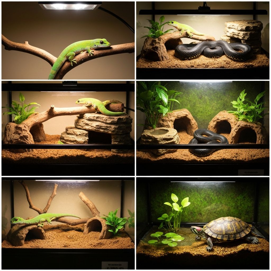 Różnorodność gatunków gadów